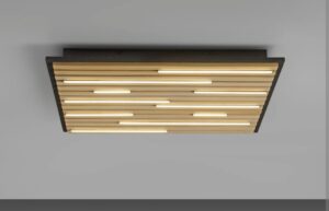 Paul neuhaus home smart Q-Akustik plafonnier carré